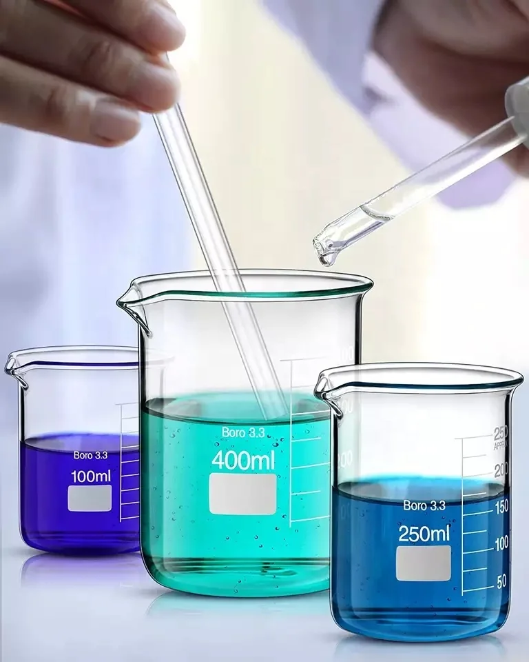 Laboratory Glassware 50ml 250ml 500ml 1000ml Heat Resistant Graduated