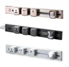 Power track rail electric smart socket with data grommet management system outlet / surface wall tabletop mount track socket