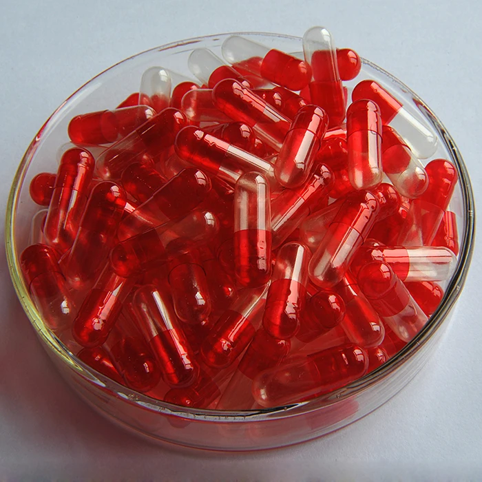 清真空硬明胶胶囊红色和黑色尺寸 0 - buy 清真胶囊大小 0,空胶囊壳