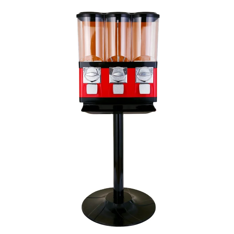 Three Head Candy Vending Machine Cvm01d - Buy Candy Veding Machine,Toy ...