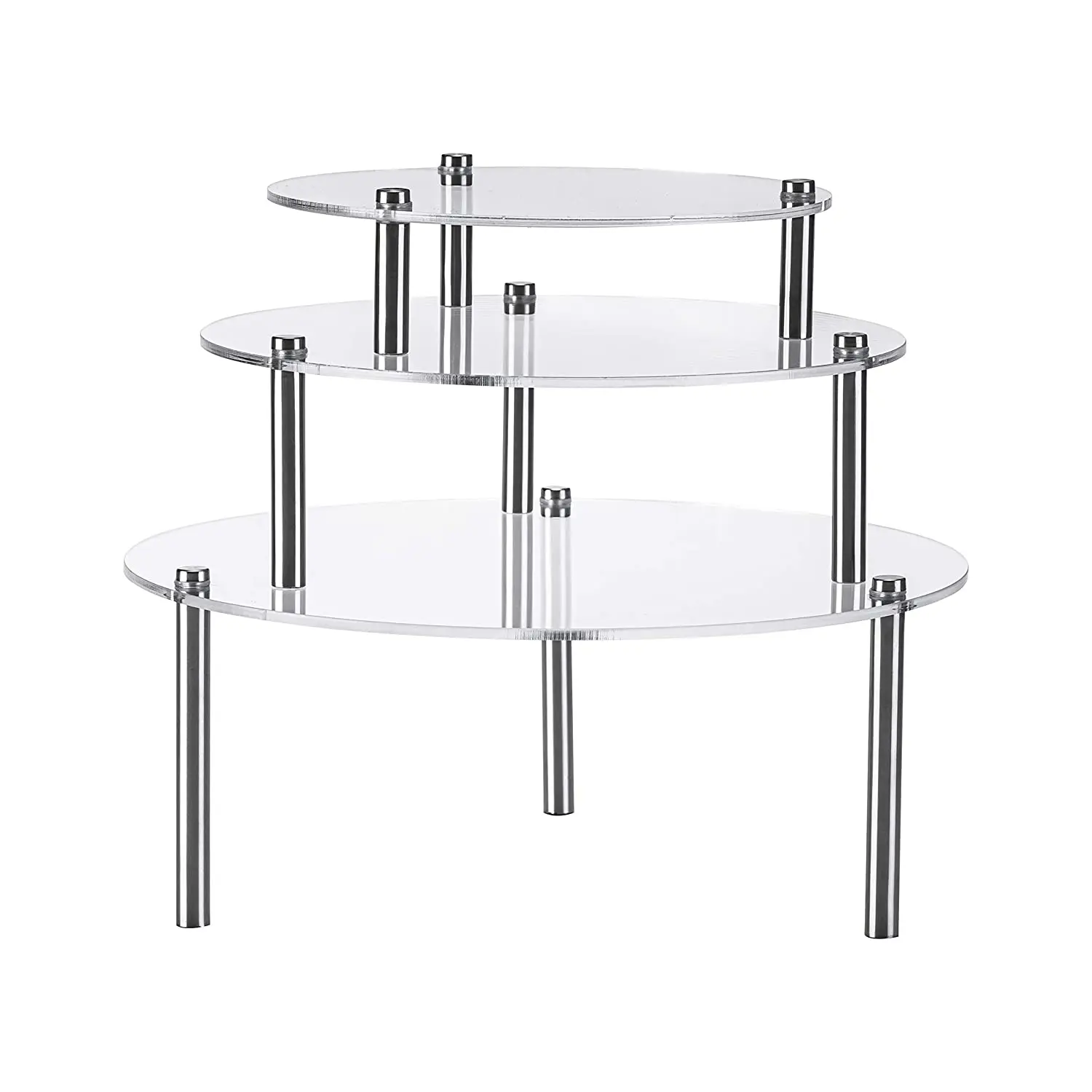 Acrylic Cake Stand Display Holder Cupcake Display Tray Cake Stand Set