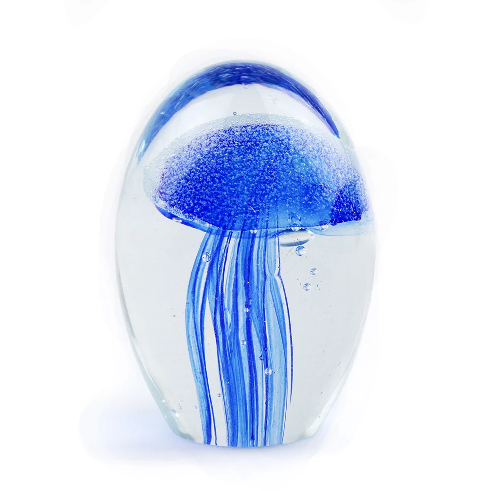 Murano Glass Crystal Craft Decorative Jellyfish Paperweight Buy
