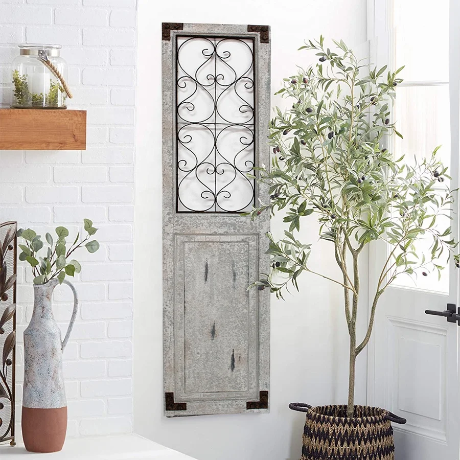 Classic Antiques Design Rustic Vintage Interior Decorative Rectangular