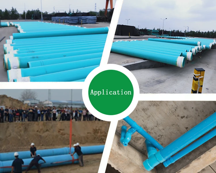 China High Quality Awwa C900 Pvc Water Supply Pipe 4 Inch Blue Color