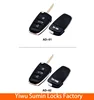 Yiwu Factory Manufacturing High Grade Auto Car transponder key blanks Shell