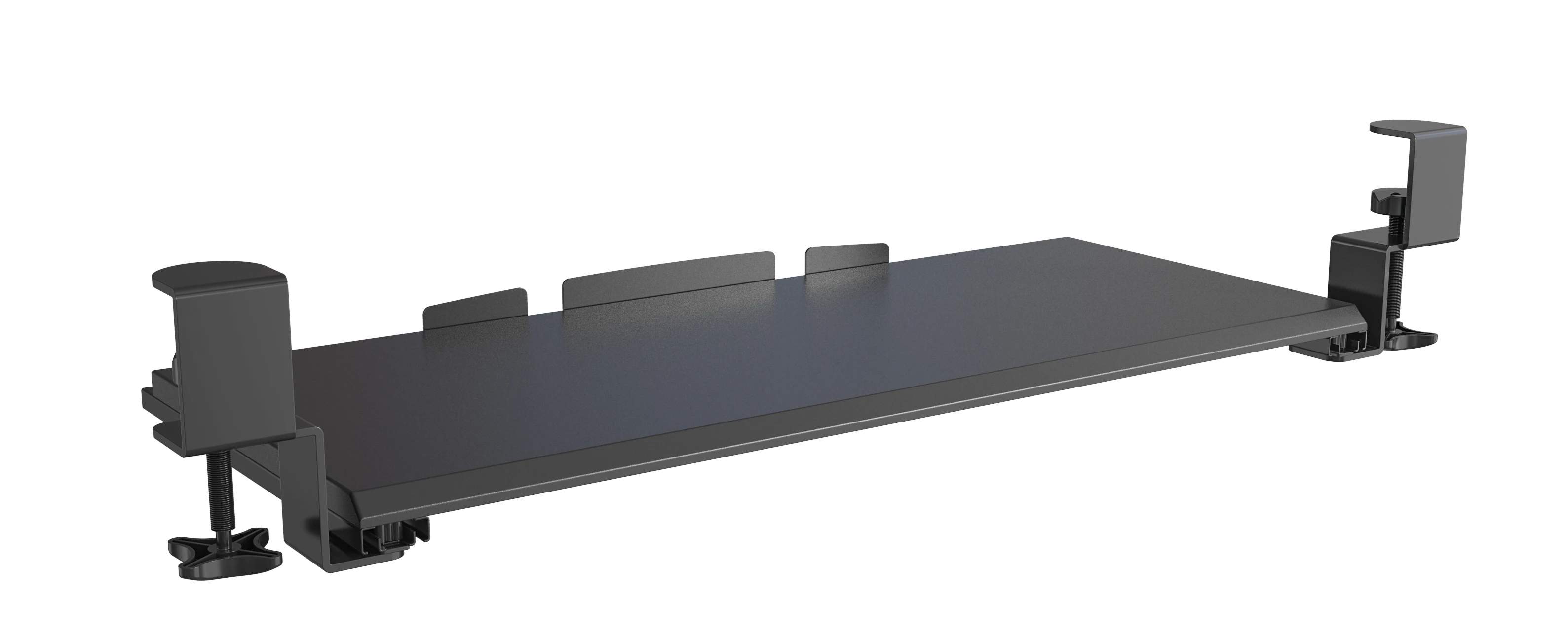Adjustable Large Keyboard Tray Under Desk Pull Out With Extra Sturdy