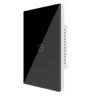 Tuya Xenon US Smart Wifi/Zigbee Wall Touch Switch 1/2/3 Gang Glass Panel light Switch Black/white smart home