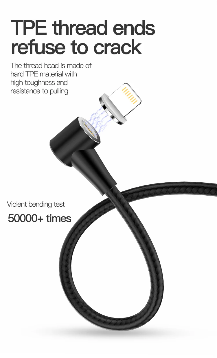 good quality usb 3 in 1 magnetic chargeing cable - ANKUX.COM