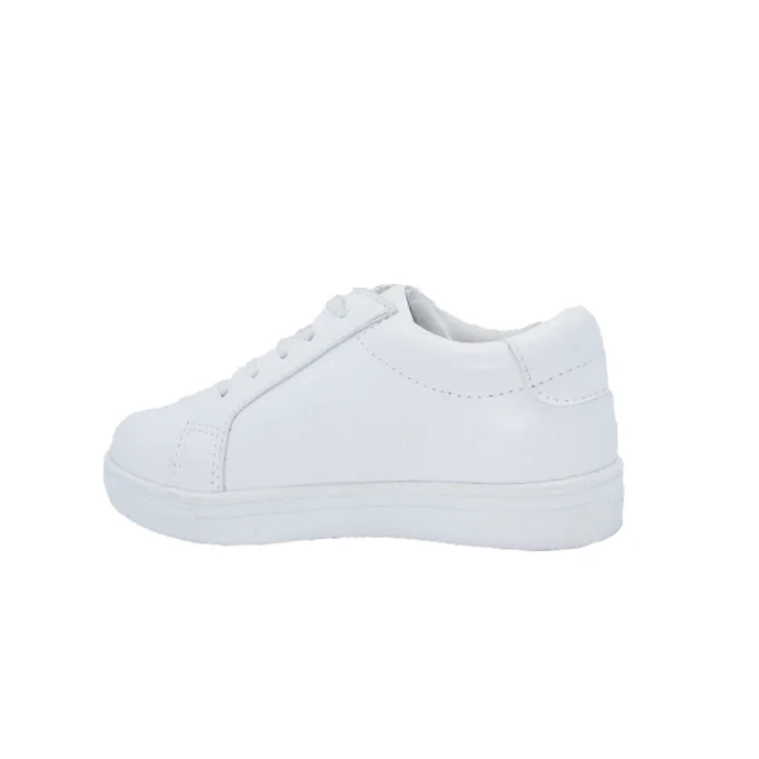 childrens white tennis shoes