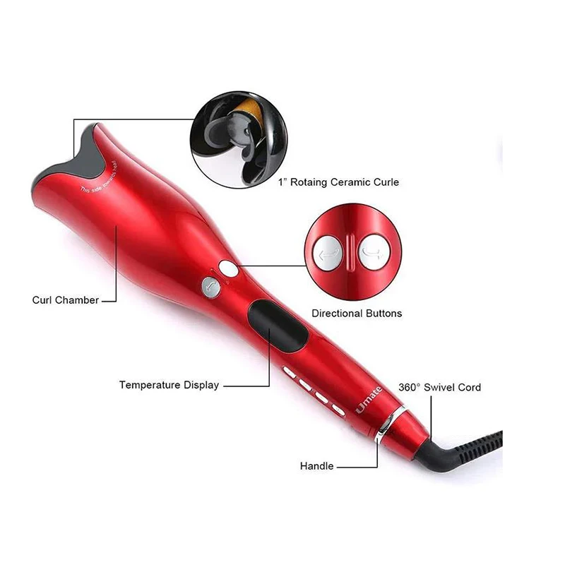 Ceramic Rotating Hair Curlers Automatic Curly Hair Curlers Blow Dryer