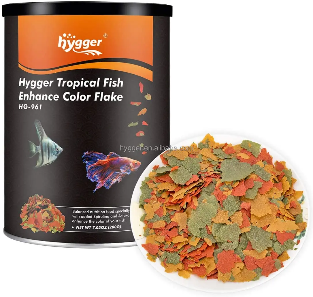 color flakes for fish