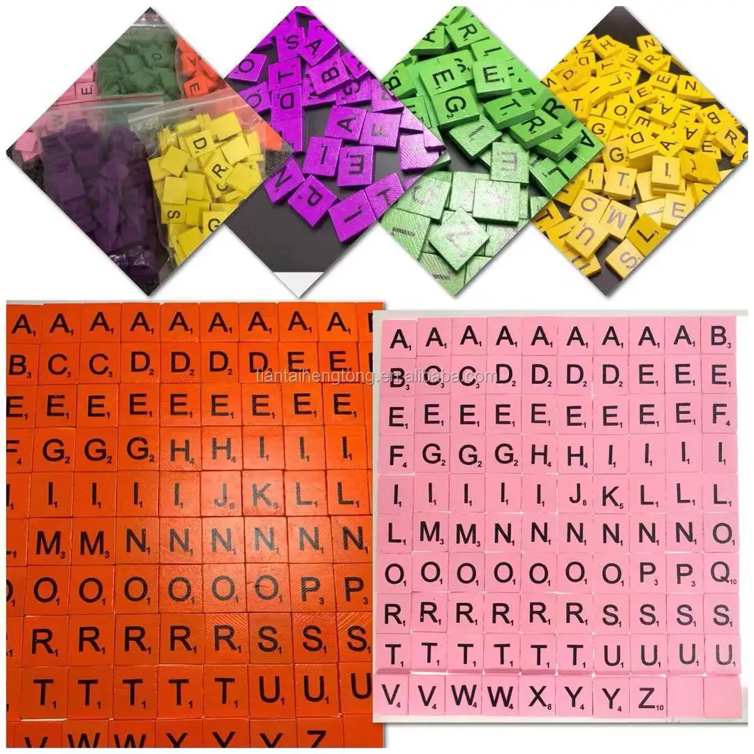 Colored Cheap Wood Letter Tiles S Crabble Alphabet From A To Z Or Numbers As Educational Toy Buy Wood Letter Tile Crabble Tile Early Teaching Puzzle Product On Alibaba Com