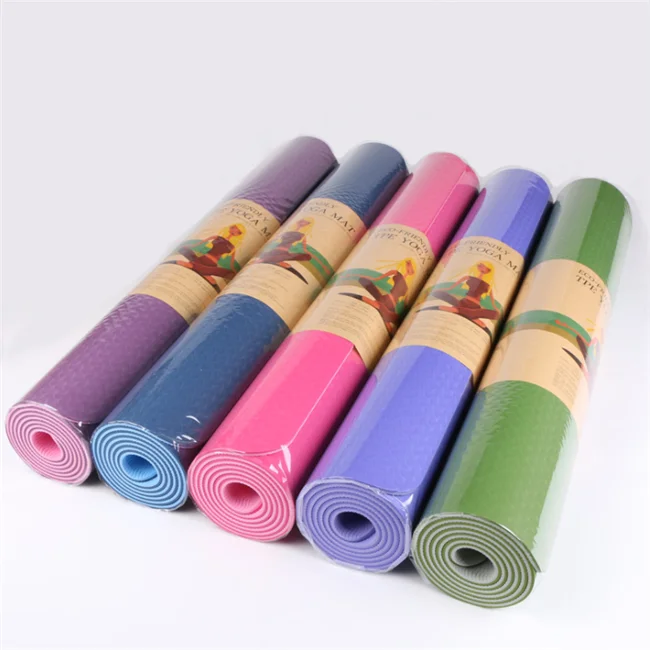 183cm*61cm*6mm Custom Printed Eco Friendly Antifatigue Yoga Exercise