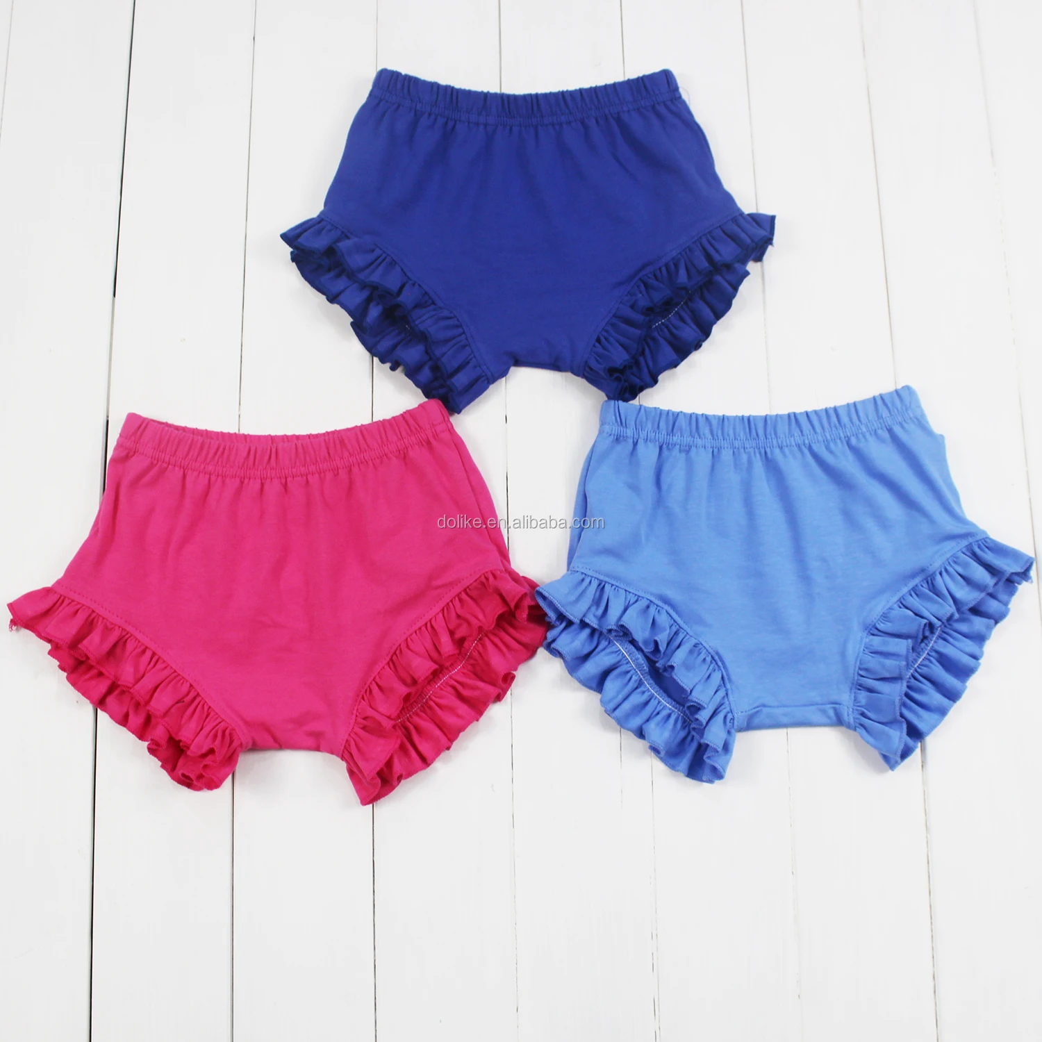 Nice Floral Design Bloomers For Kids Ruffle Panties Baby Panties ...