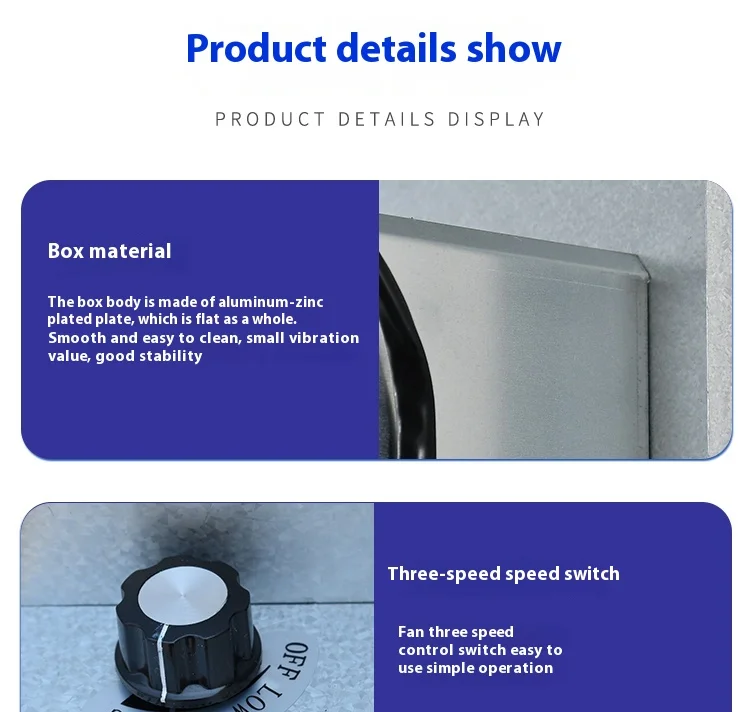 Air Purifier, FFU, Galvanized Steel - detail 26