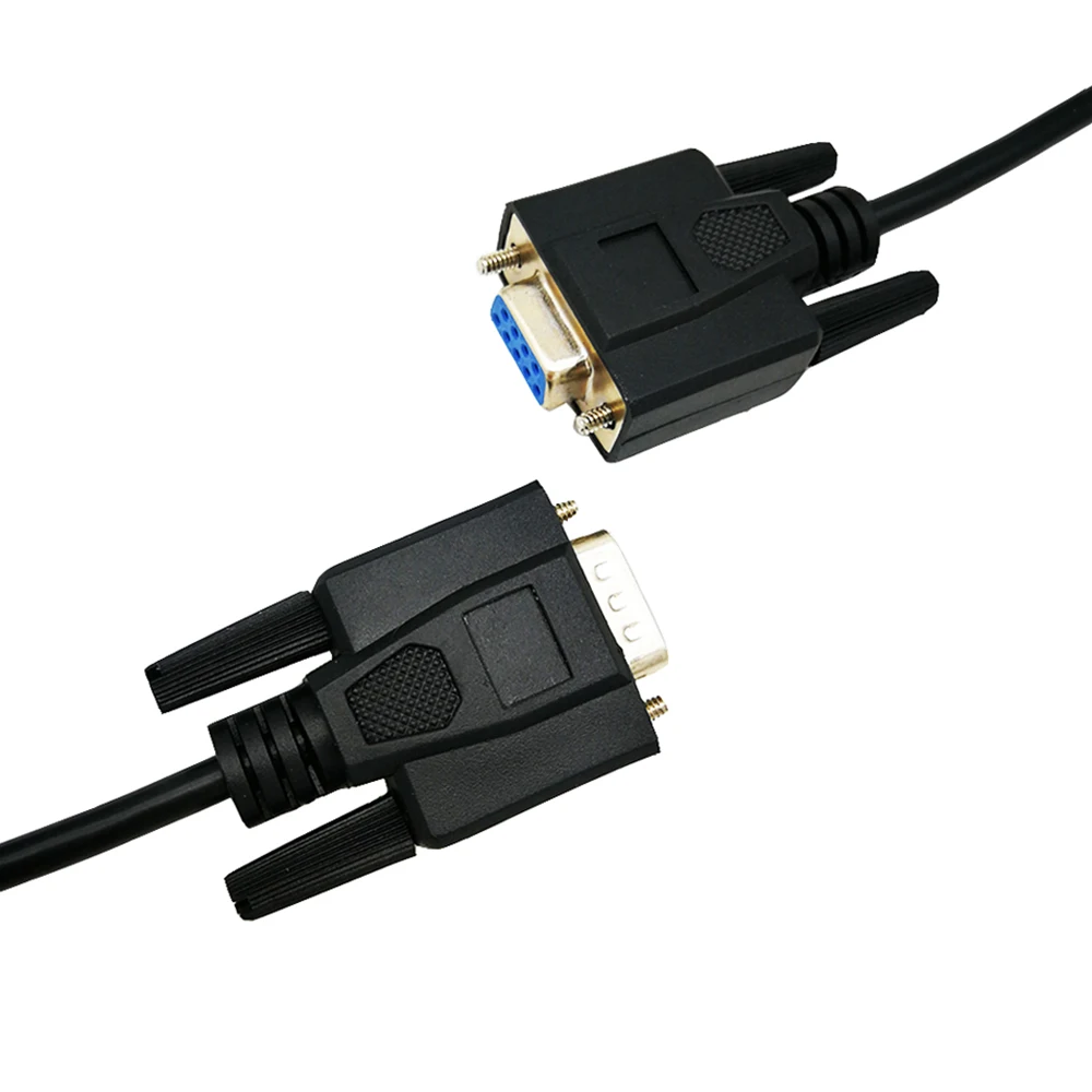 High-quality DB9 Male to DB9 Female RS232 Serial Computer Extension cable - ANKUX.COM