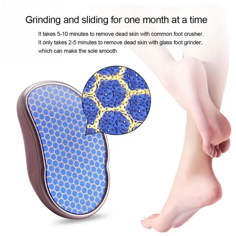 Nano Glass Foot File Most Popular Dead Skin Callus Horny Remover Rasp