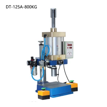 machine pneumatic punching 800kg desktop press 125a enlarged worktable riveting type larger button