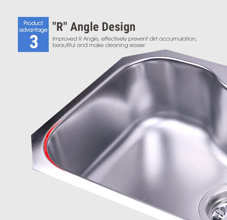 Buena Cocina Fregadero De Acero Inoxidable De La Marca De 304 Bar