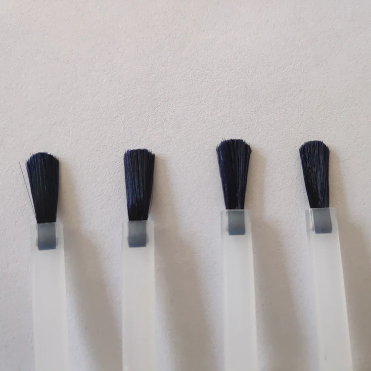 Arch Head Nail Polish Brush Many Size Curved Black Bristle Brush For
