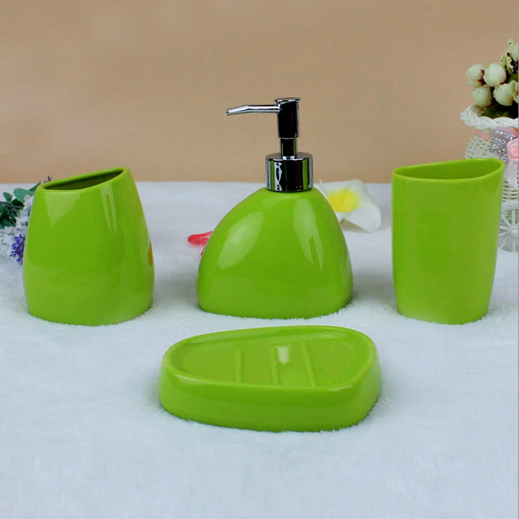 Custom Colorful Hotel Bathroom Kit Amazon Hot Sale Plastic Bathroom