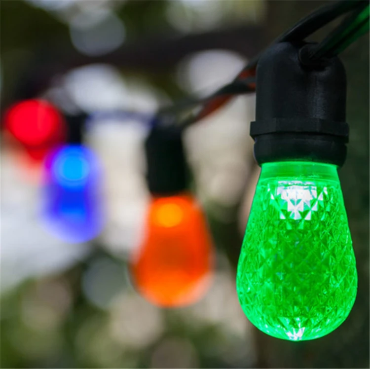 Colored LED bulb S14