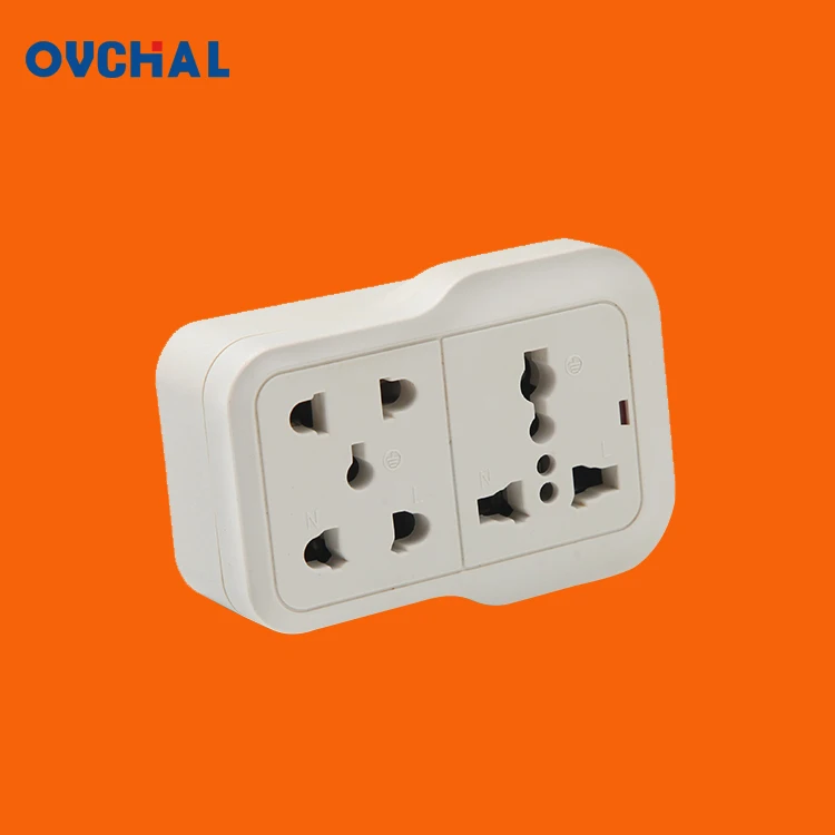 ouchi 新设计英式不同 2 组墙壁电源插座带接地