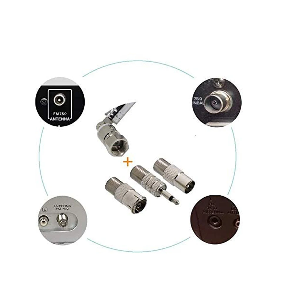 Aluminum Whip Ham Antenna Telescopic Fm Radio Antenna Bnc Connector Ham