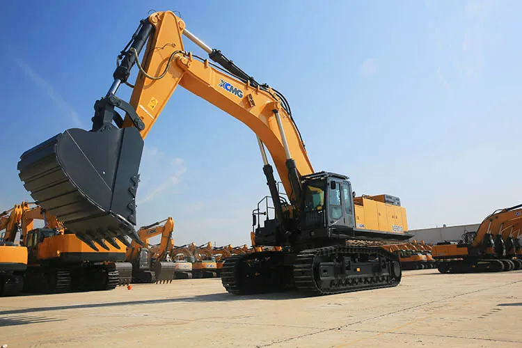 xcmg official 90ton large mining excavator xe900d