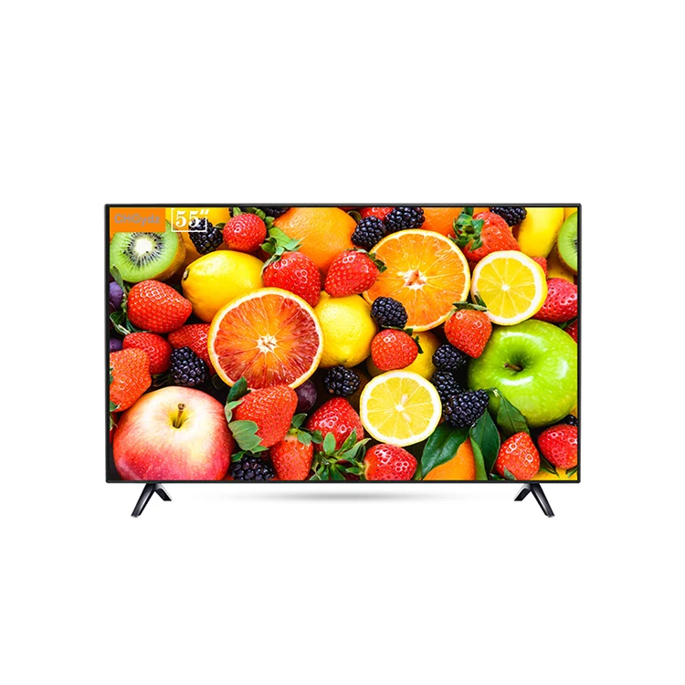 Wifi Slim Hd 1080p Flat Screen Tv 55 Inch Led Smart Tv Television with Android