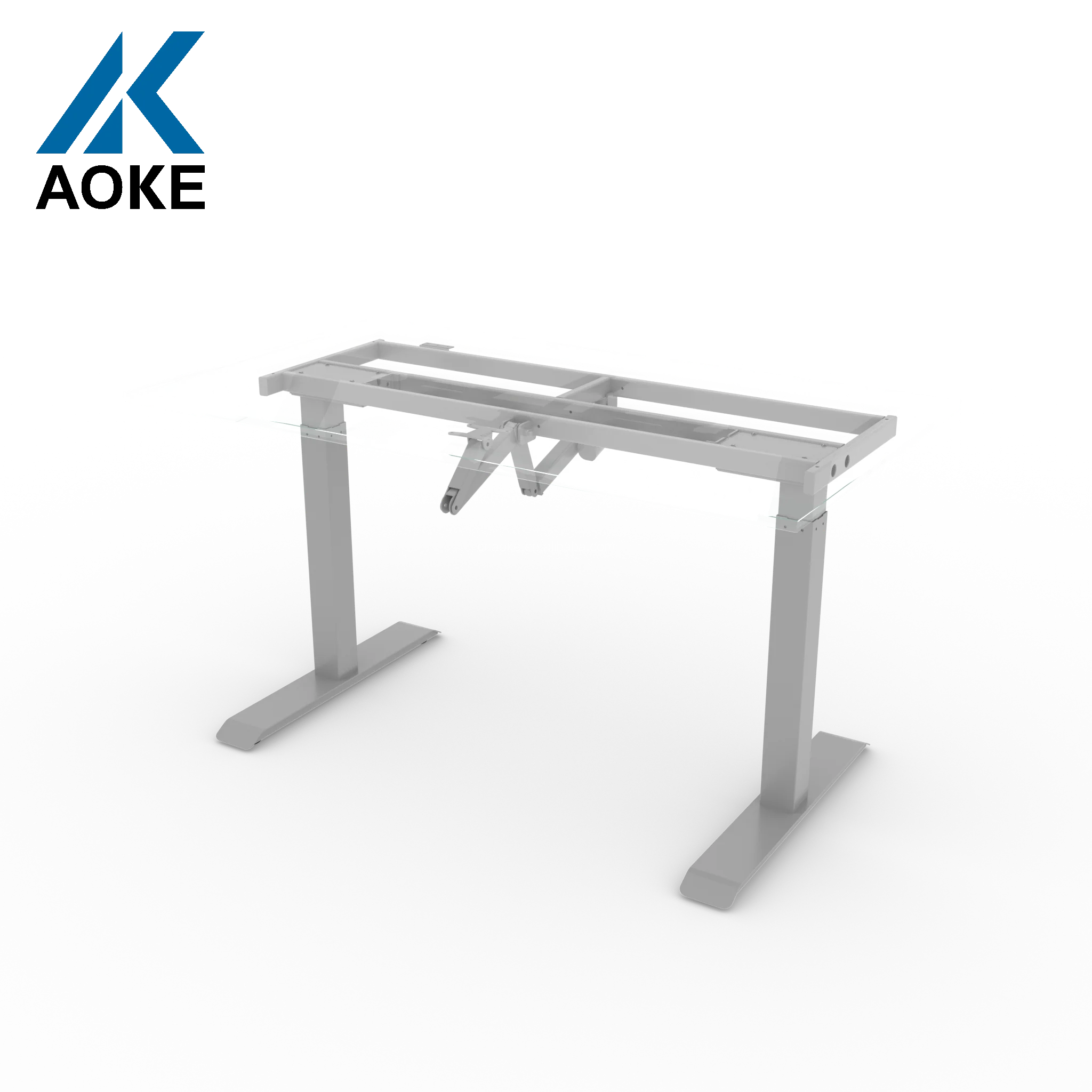 Electric Standing Desk Compact Home Height Adjustable Desk Office ...