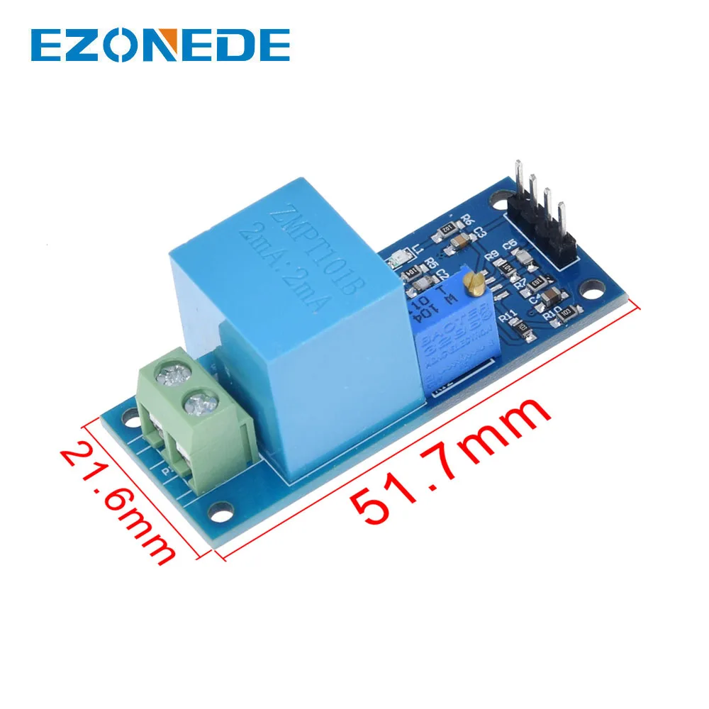 Active single phase voltage transform module AC output voltage sensor ZMPT101B X 