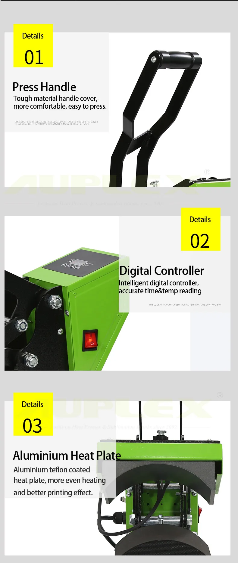 Digital Control Box For Combo 3 In 1 Heat Press Machine Custom Heat