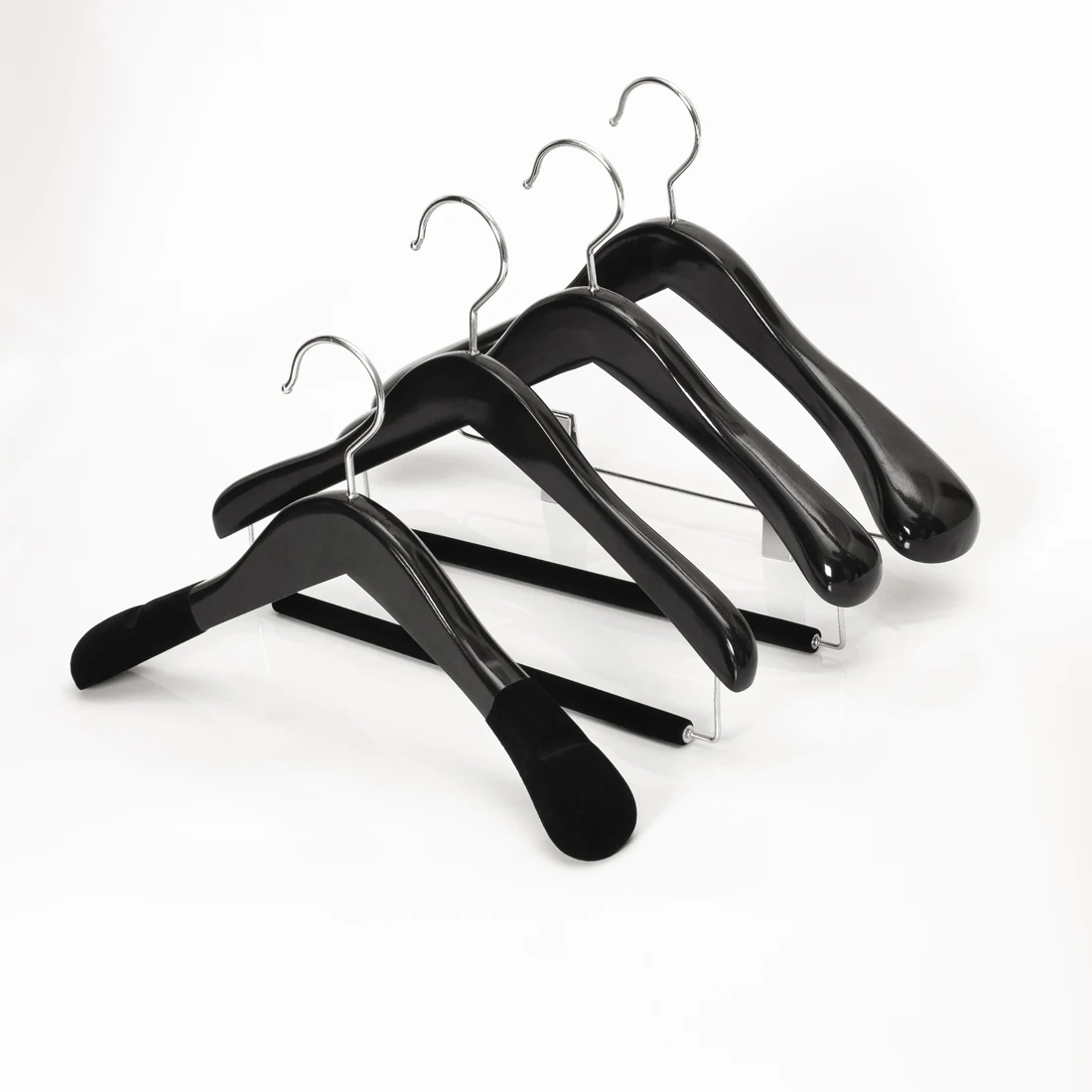 Wooden Hangers Suppliers Boutique Stand Custom Wooden Suit Wholesale