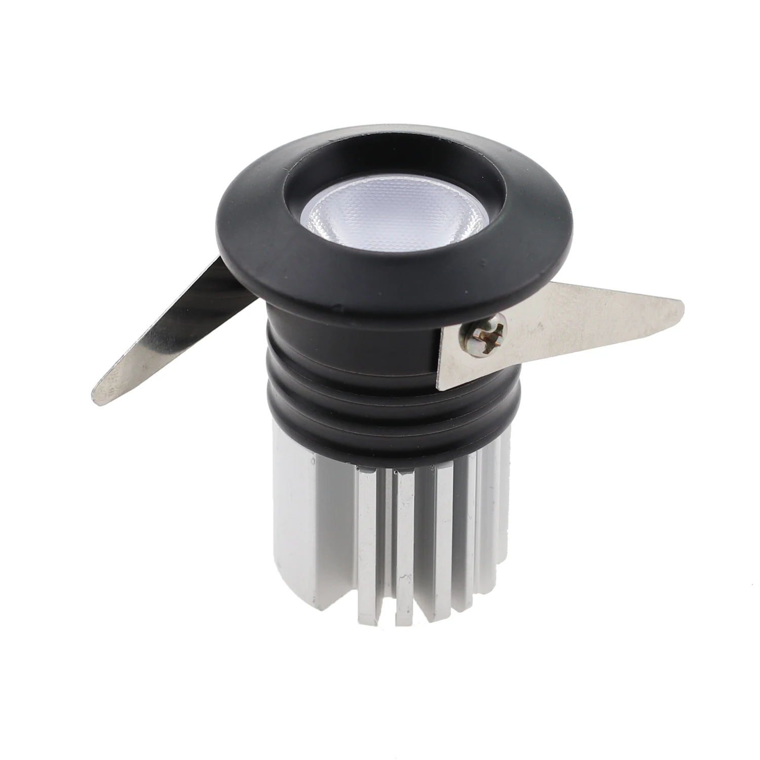 Premium Quality Clothing Stores 1W 3W IP44 Mini Cabinet LED Pinhole Light Spotlight Downlight Black