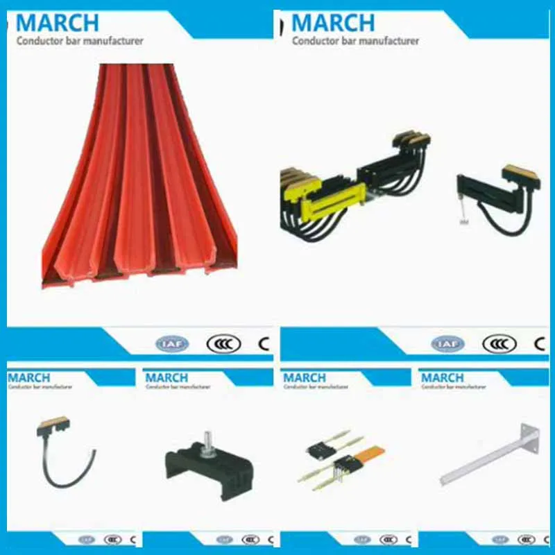 March moveable device 3p 4p 6p seamless conductor busbar copper