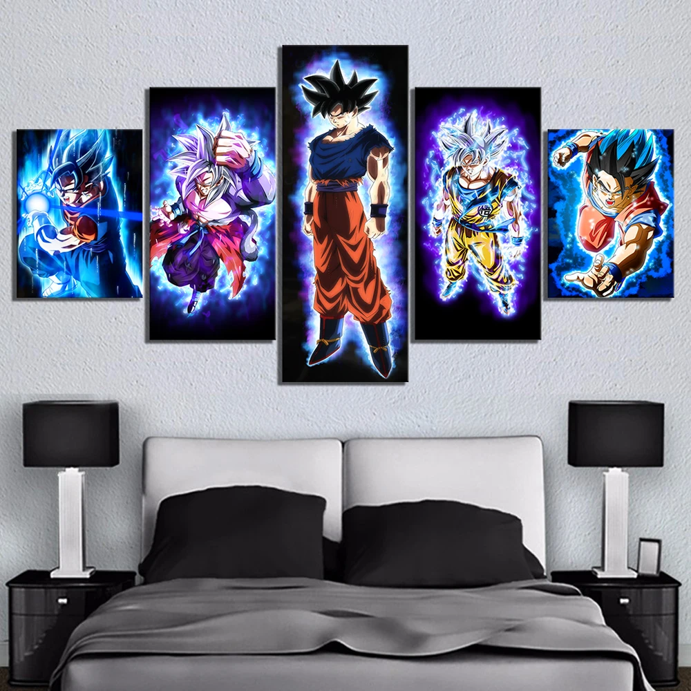 Dragon Ball Goku pintura  Decoração a preço grossista