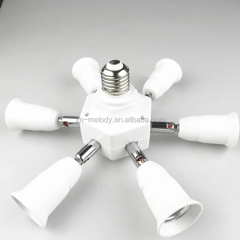BA15D to E12/E11/E14 MR16 GU10 G9 Base Light Lamp Bulb Adapter Converter Socket 
