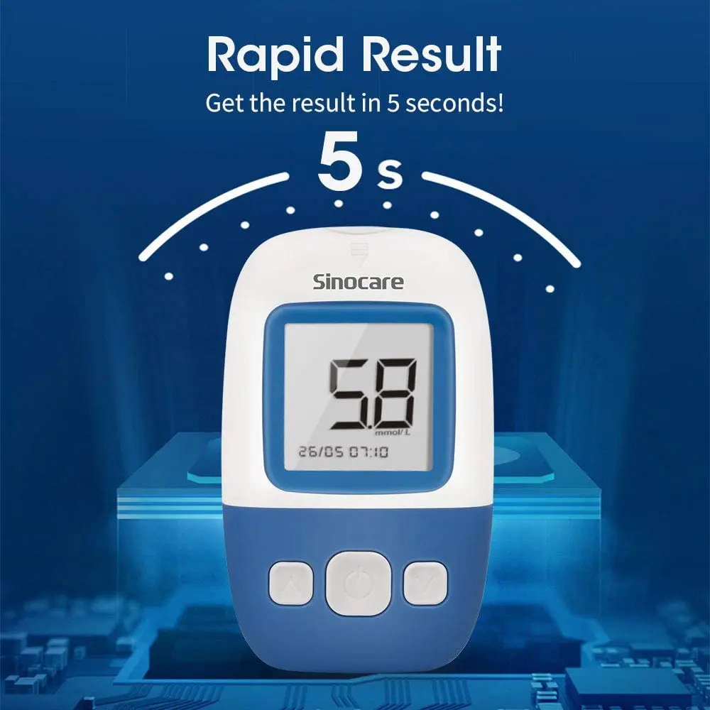 sinocare safe aq angel homecare handheld blood gl