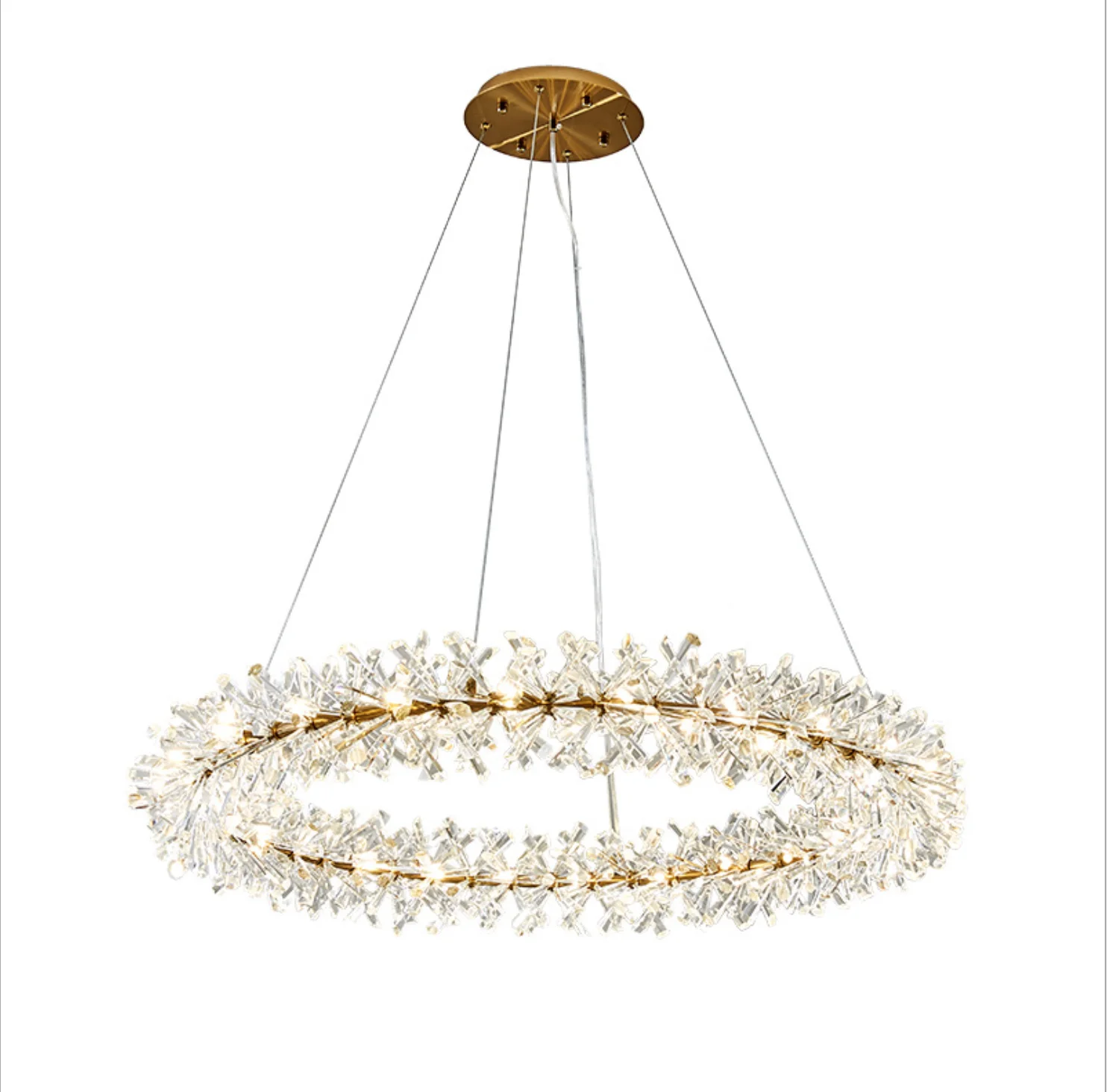 K9 crystal circle chandelier pendant lightings