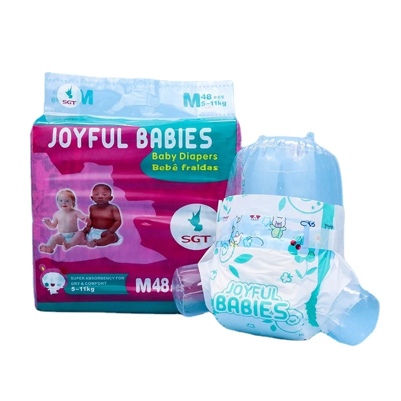 Joyful Babies China Cheap Softcare Disposable Diaper In Bales Supplier