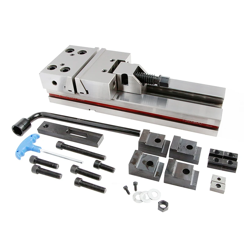 150*200 Clamping Parallel Bench Vice 8 CNC Milling Machine Tool Modular ...
