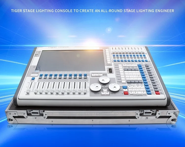 DMX512 Quartz Tiger Touch Pro Console - Stage Lighting Control