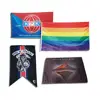 3x5 ft flag of world with flag importers and fringe for pennant