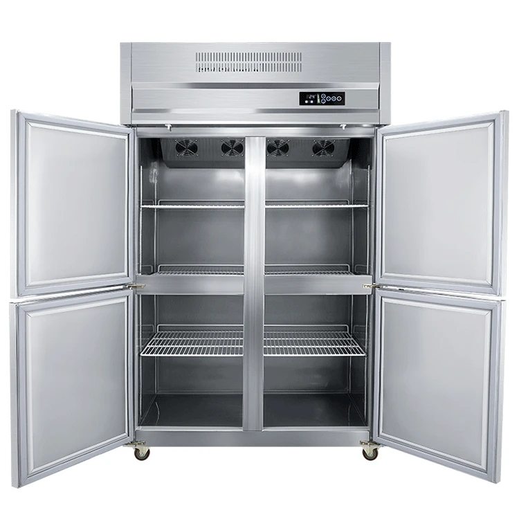 nevera vertical de acero inoxidable aparato de cocina comercial para restaurante buy congelador de carne para restaurante refrigerador de