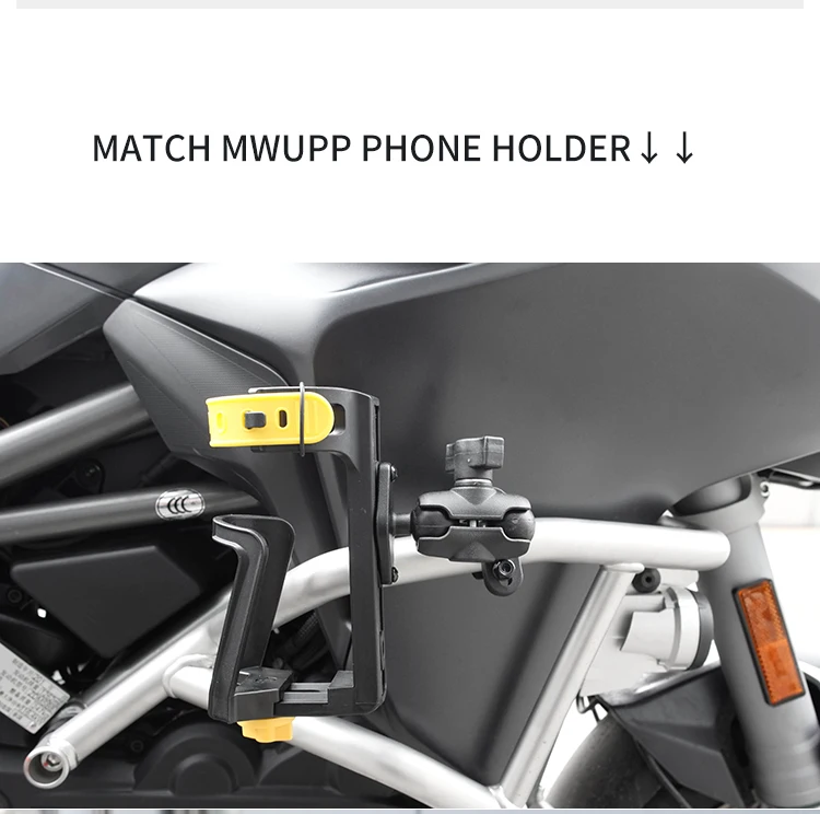 Best Motor Phone Holder 2024 Mwupp Universal Black Mobile Holder ...