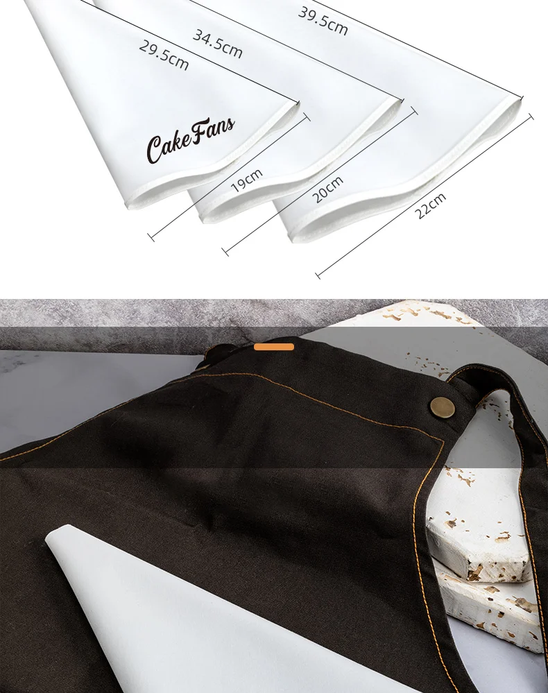 cakefans cotton tpu pastry bag