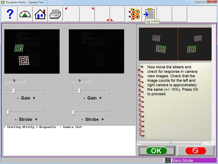 Left or right black screen