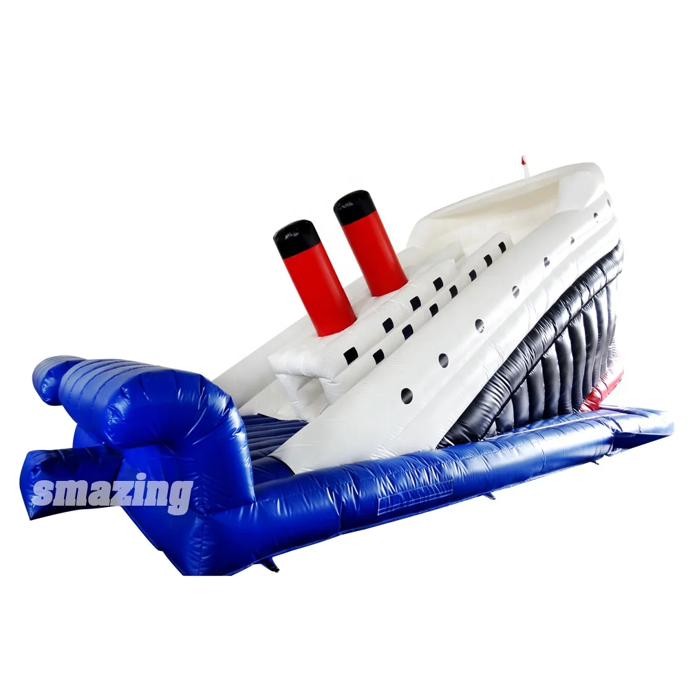Luar Ruangan Inflatable Titanic Slide Untuk Dijual Buy Inflatable