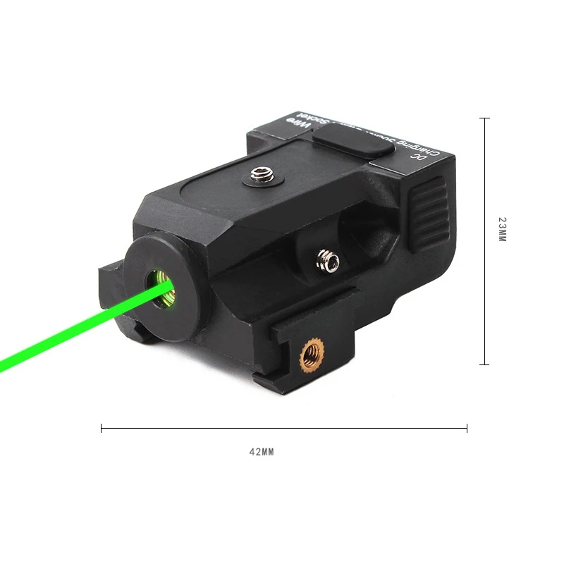 Tactical Green Laser Sight Low Temperature Resistant Aluminum Casing